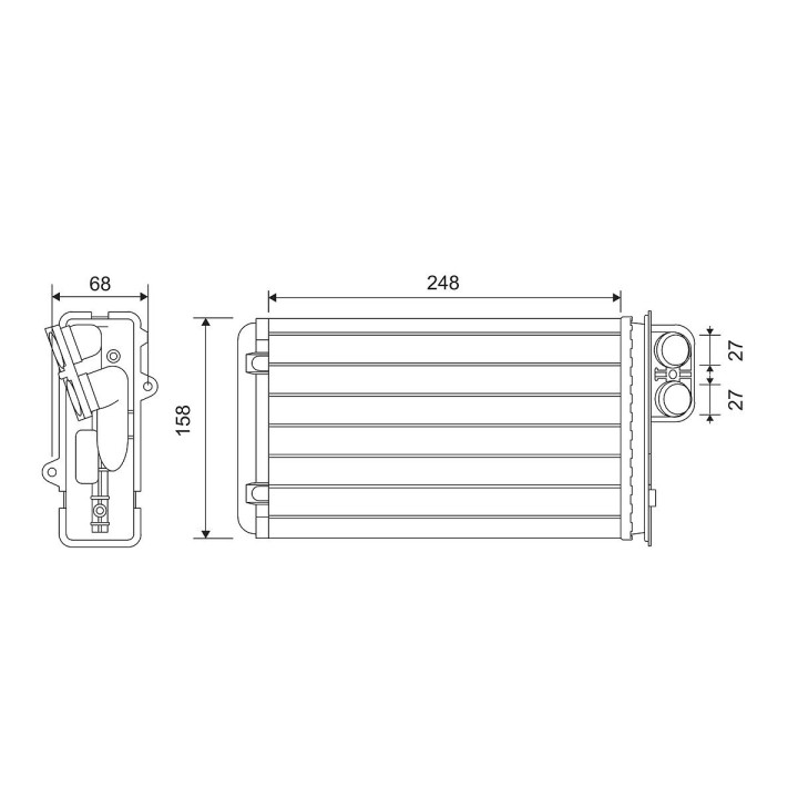 šilumokaitis, salono šildymas VALEO 812161