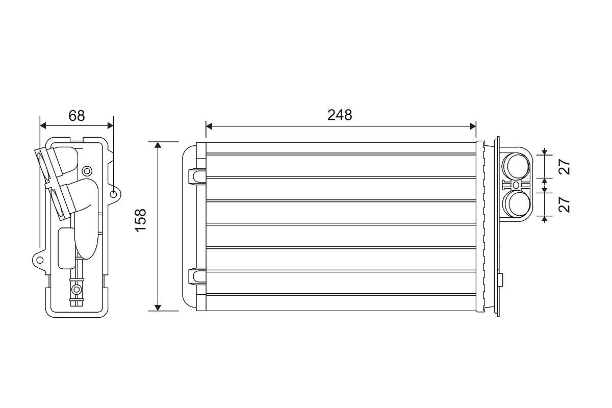 šilumokaitis, salono šildymas VALEO 812161