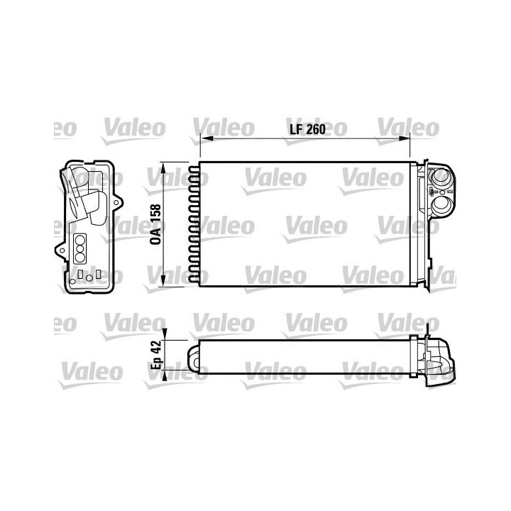šilumokaitis, salono šildymas VALEO 812162