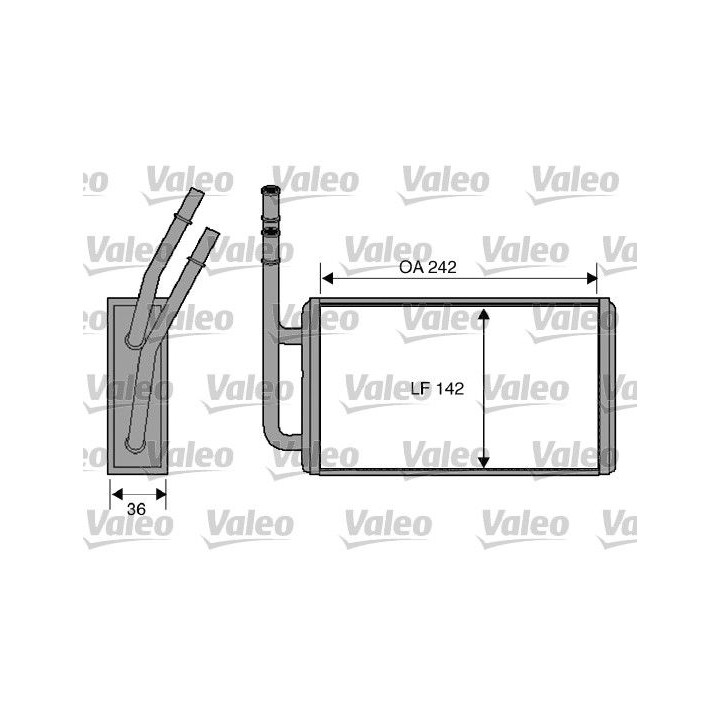 šilumokaitis, salono šildymas VALEO 812276