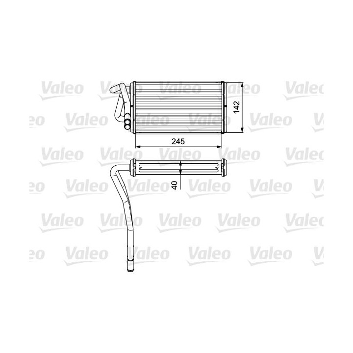 šilumokaitis, salono šildymas VALEO 812277