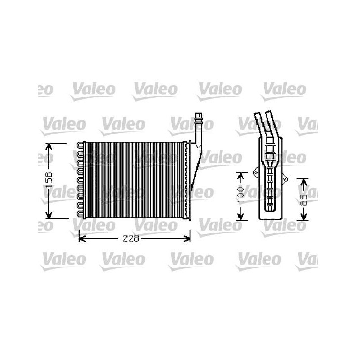 šilumokaitis, salono šildymas VALEO 812288