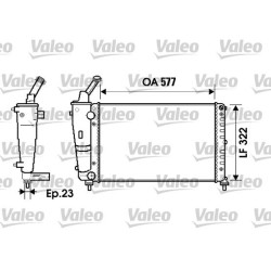 Radiatorius, variklio aušinimas VALEO 734237