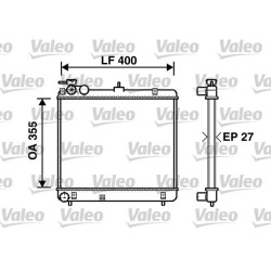 Radiatorius, variklio aušinimas VALEO 734255