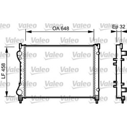 Radiatorius, variklio aušinimas VALEO 734284