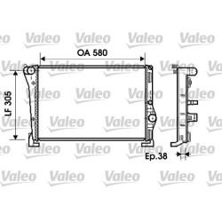 Radiatorius, variklio aušinimas VALEO 734364