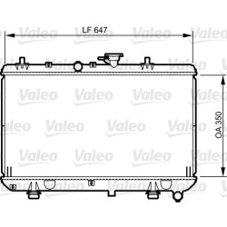 Radiatorius, variklio aušinimas VALEO 734966