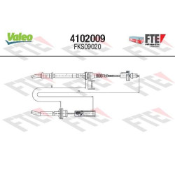 Sankabos trosas VALEO 4102009