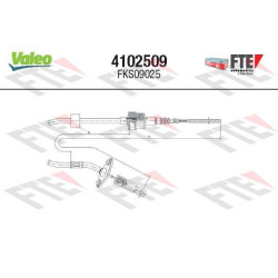 Sankabos trosas VALEO 4102509