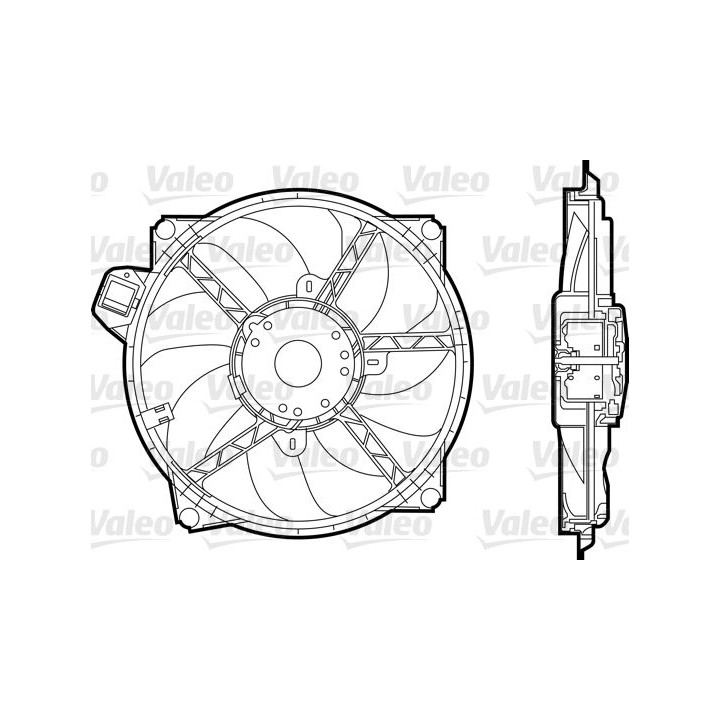 Ventiliatorius, radiatoriaus VALEO 696376
