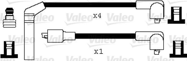 Uždegimo laido komplektas VALEO 346012
