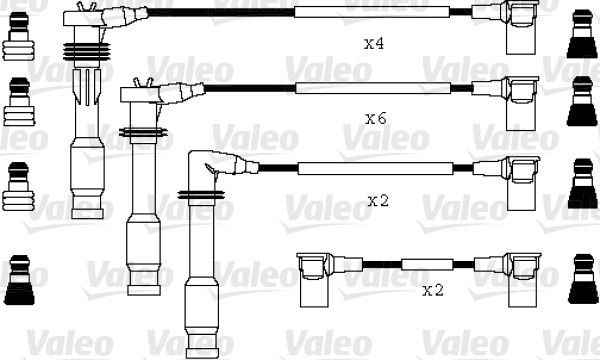 Uždegimo laido komplektas VALEO 346045