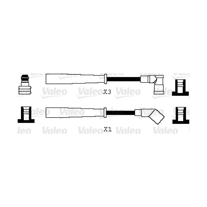 Uždegimo laido komplektas VALEO 346066