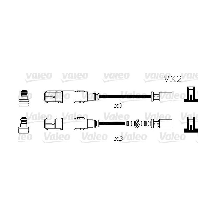 Uždegimo laido komplektas VALEO 346071
