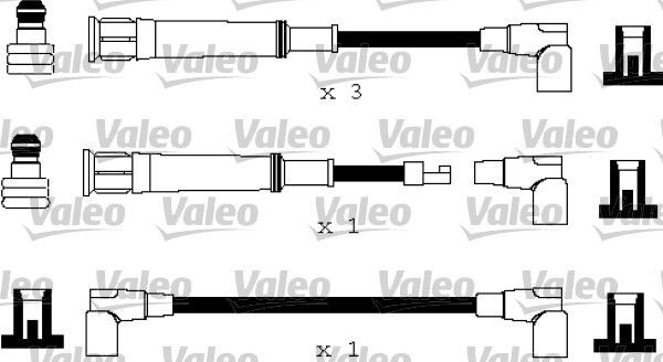 Uždegimo laido komplektas VALEO 346173
