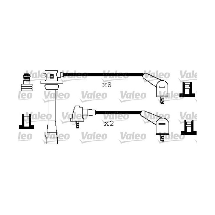 Uždegimo laido komplektas VALEO 346199