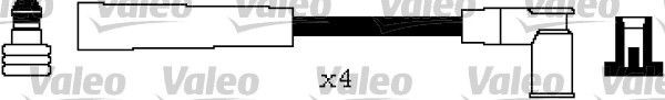 Uždegimo laido komplektas VALEO 346238