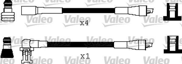 Uždegimo laido komplektas VALEO 346241