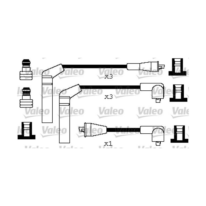 Uždegimo laido komplektas VALEO 346255