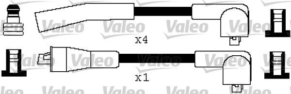 Uždegimo laido komplektas VALEO 346346