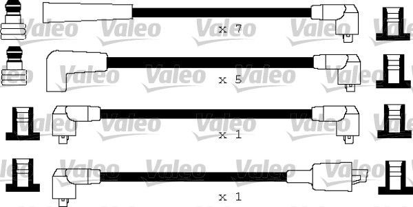 Uždegimo laido komplektas VALEO 346394