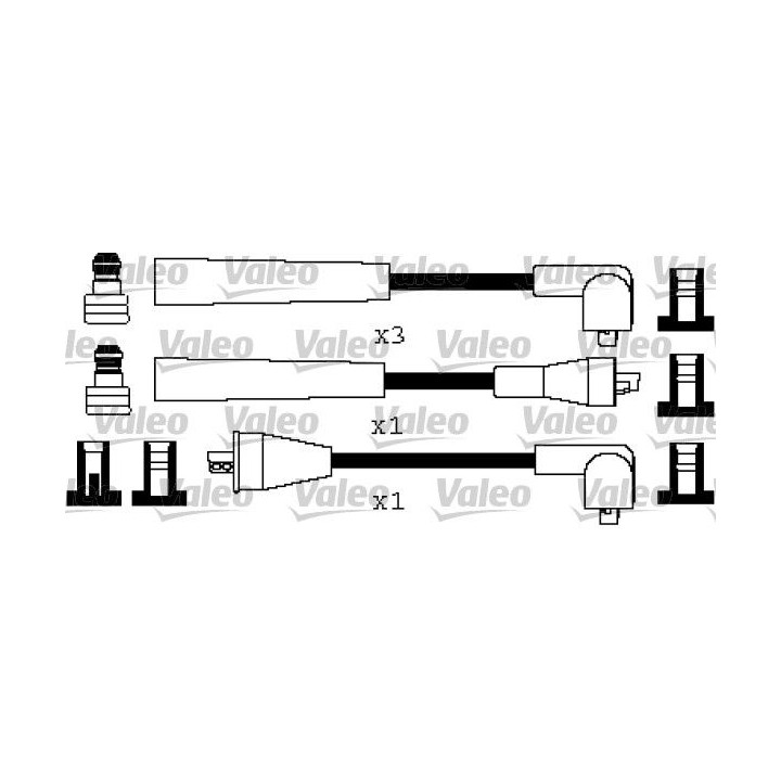 Uždegimo laido komplektas VALEO 346409