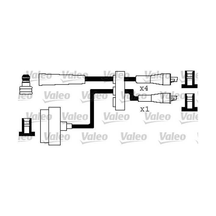 Uždegimo laido komplektas VALEO 346525