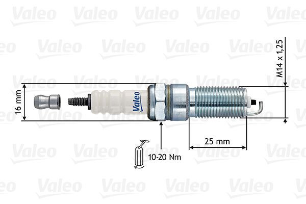 Uždegimo žvakė VALEO 246876