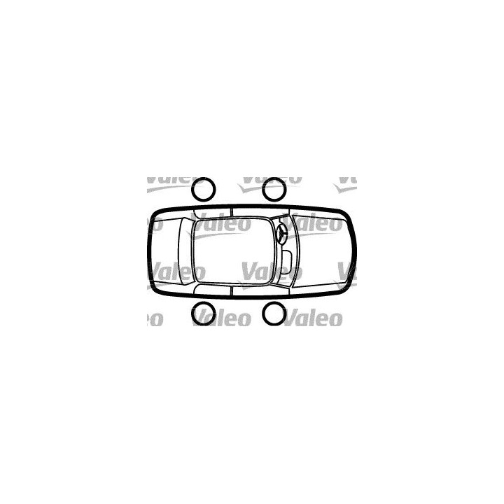 Valdiklis, centrinio užrakto sistema VALEO 256364