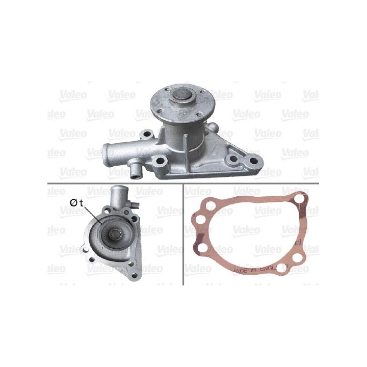 Vandens siurblys, variklio aušinimas VALEO 506010