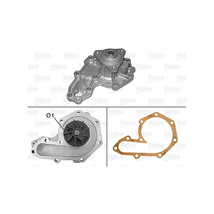 Vandens siurblys, variklio aušinimas VALEO 506019