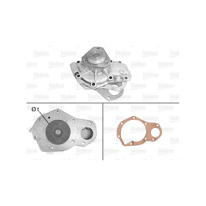 Vandens siurblys, variklio aušinimas VALEO 506072