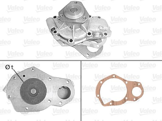 Vandens siurblys, variklio aušinimas VALEO 506072