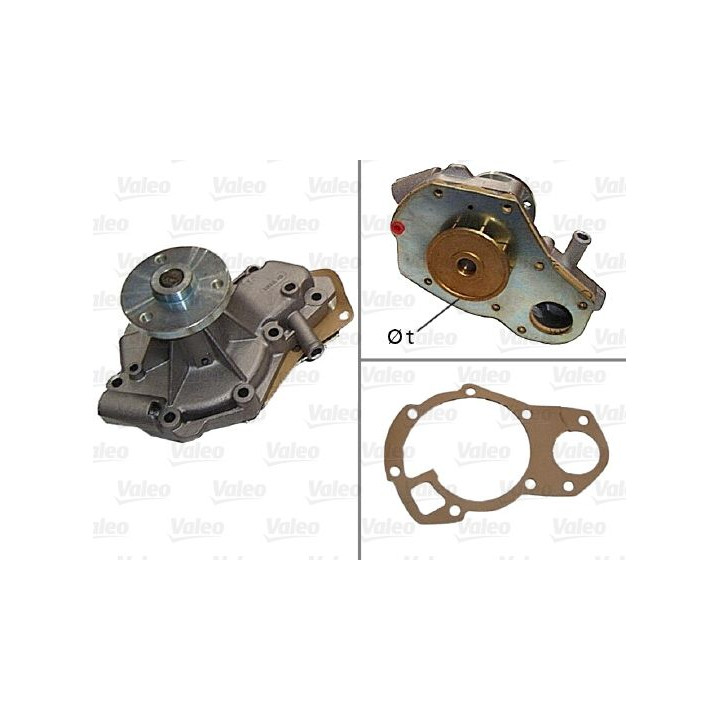 Vandens siurblys, variklio aušinimas VALEO 506073