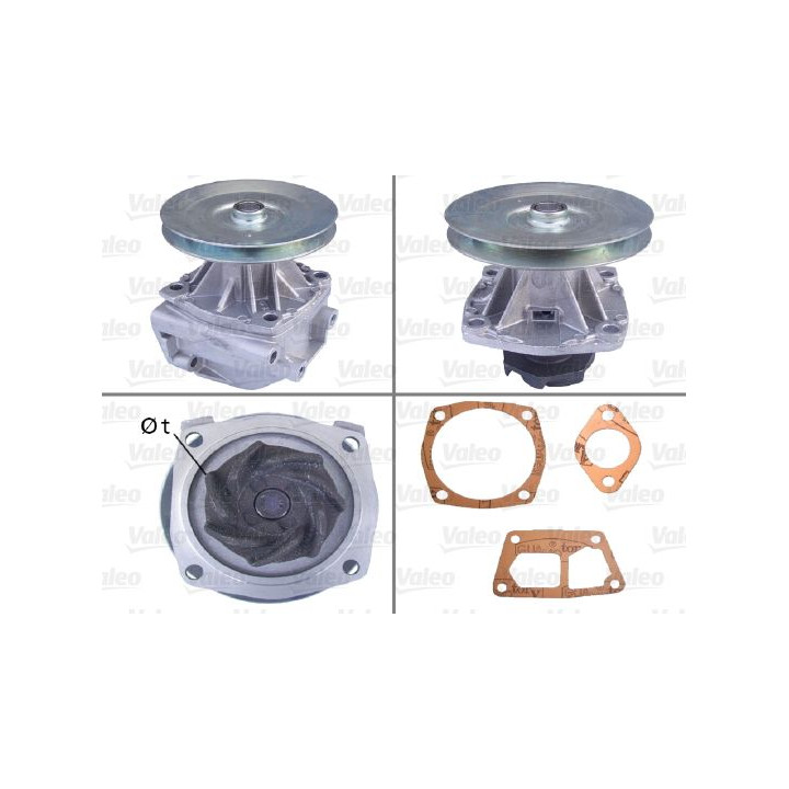 Vandens siurblys, variklio aušinimas VALEO 506075