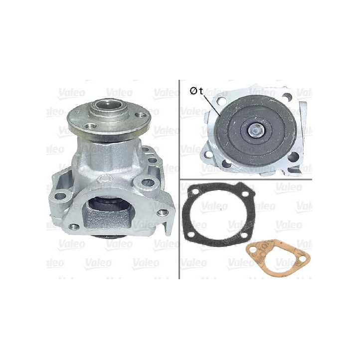 Vandens siurblys, variklio aušinimas VALEO 506115