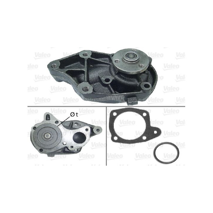 Vandens siurblys, variklio aušinimas VALEO 506167