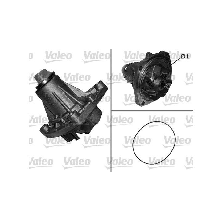 Vandens siurblys, variklio aušinimas VALEO 506281