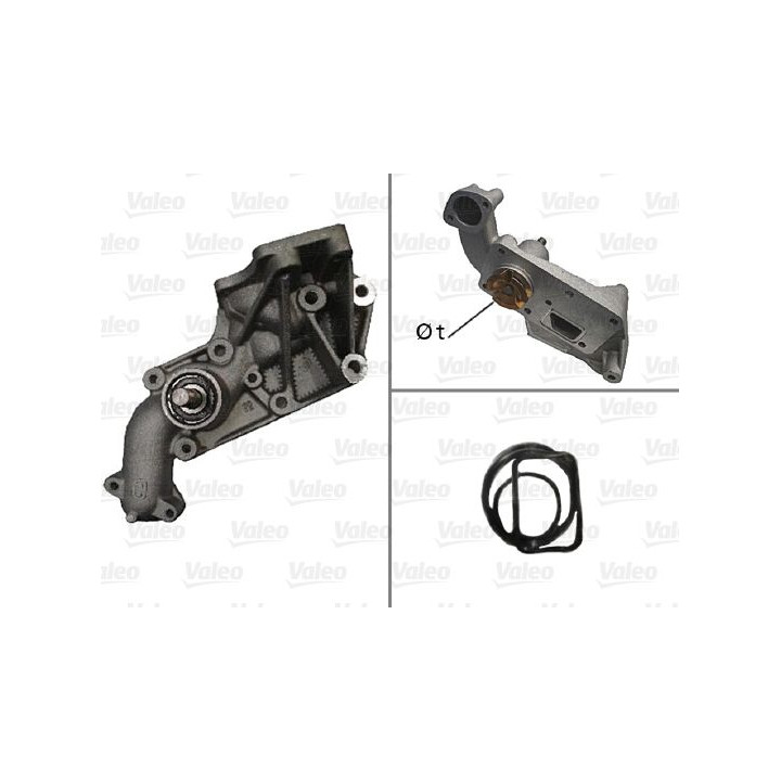 Vandens siurblys, variklio aušinimas VALEO 506292