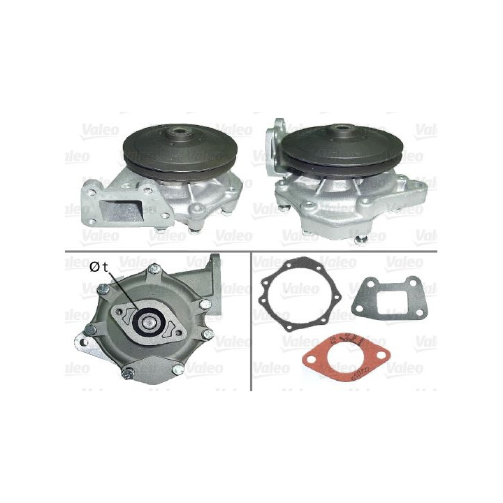 Vandens siurblys, variklio aušinimas VALEO 506295