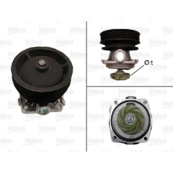 Vandens siurblys, variklio aušinimas VALEO 506334