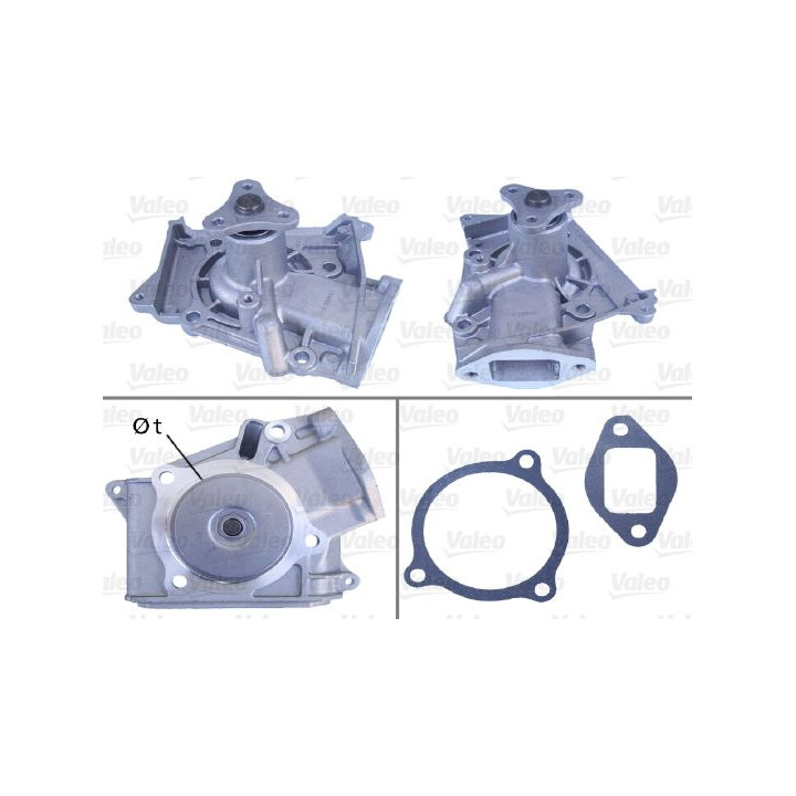 Vandens siurblys, variklio aušinimas VALEO 506399