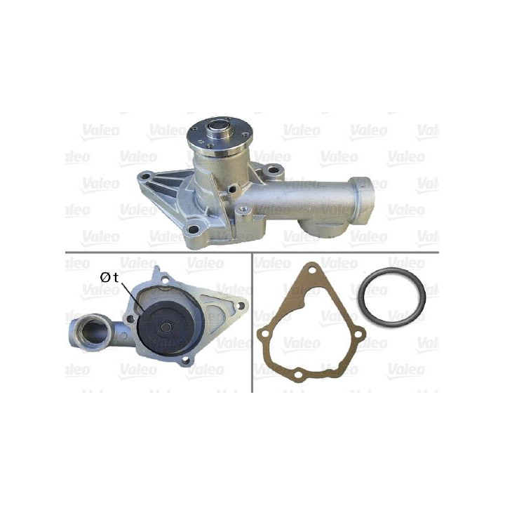 Vandens siurblys, variklio aušinimas VALEO 506406