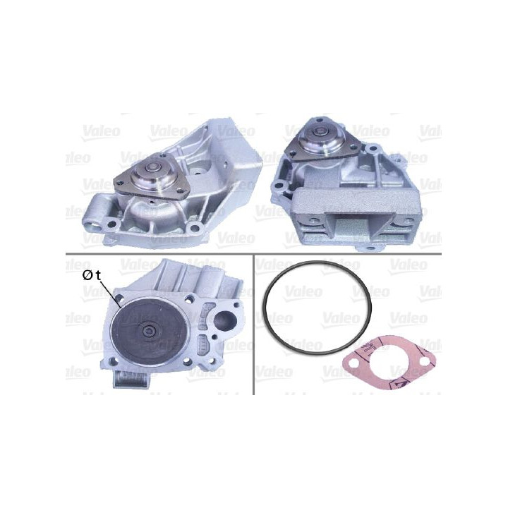 Vandens siurblys, variklio aušinimas VALEO 506514