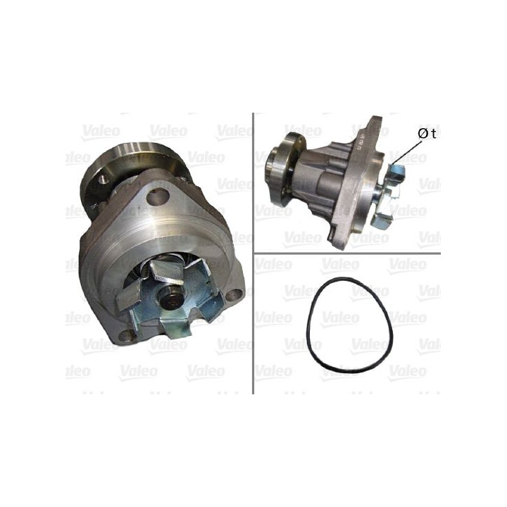 Vandens siurblys, variklio aušinimas VALEO 506527