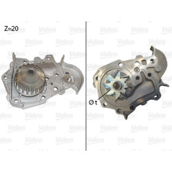 Vandens siurblys, variklio aušinimas VALEO 506573