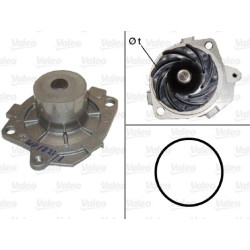 Vandens siurblys, variklio aušinimas VALEO 506590