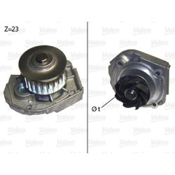 Vandens siurblys, variklio aušinimas VALEO 506598