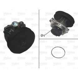 Vandens siurblys, variklio aušinimas VALEO 506613