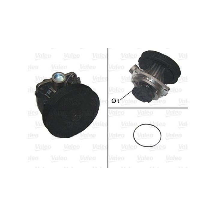Vandens siurblys, variklio aušinimas VALEO 506613